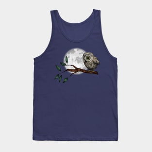 Moonlit Owl Tank Top